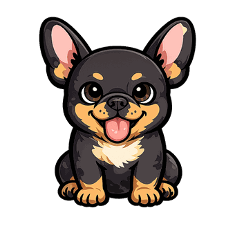 Black and Tan French Bulldog